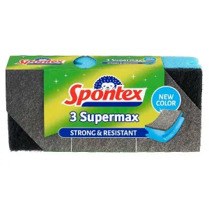 Spontex Supermax tvarovaná špongia 3 ks