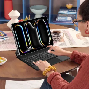 Tech-Protect Smartcase Keyboard puzdro s klávesnicou na iPad Pro 11'' 5-6gen 2024-2025, čierne (TEC335817)