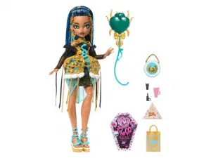 Mattel Figúrka Monster High „Strašidelne krásne narodeniny“ (Cleo)
