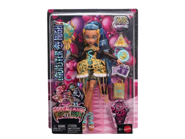 Mattel Figúrka Monster High „Strašidelne krásne narodeniny“ (Cleo)