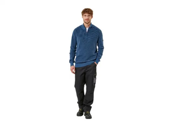 Parkside® Pánsky pletený pulóver (tmavomodrá, XL (56/58))
