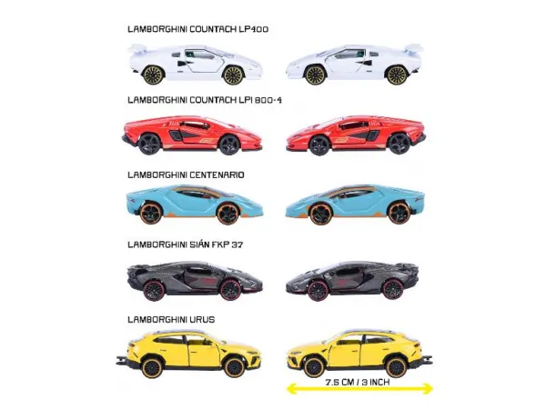Majorette Darčeková súprava áut (Lamborghini)