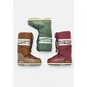 Vysoké zimné topánky MOON BOOT MB ICON NYLON G016 FOREST GREEN