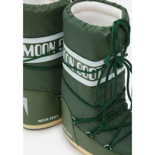 Vysoké zimné topánky MOON BOOT MB ICON NYLON G016 FOREST GREEN