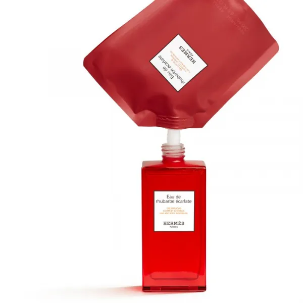 HERMÈS Le Bain Eau de rhubarbe écarlate sprchový gél na telo a vlasy unisex 200 ml