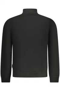 Pánska čierna mikina na zips