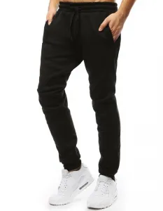 Pánske čierne jogger tepláky Dstreet