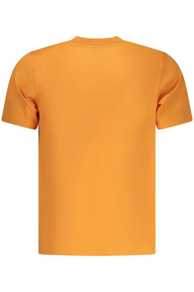 Oranžové tričko s krátkym rukávom