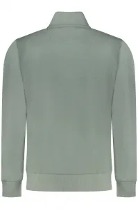 Pánska zelená mikina na zips