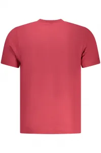 Červené pánske tričko s krátkym rukávom