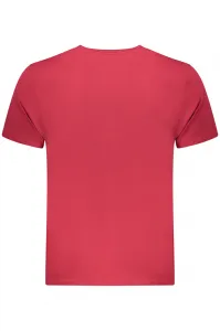 Červené pánske tričko s krátkym rukávom