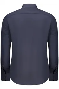 Pánska jednofarebná slim fit košeľa