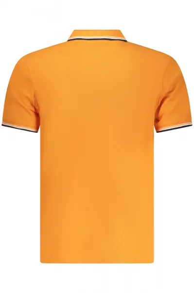 Oranžová polokošeľa s prúžkami