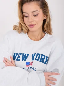 Svetlosivá mikina New York