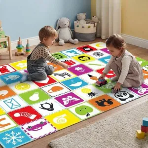 INSPIO Kontrastná podložka na hranie - Pre rozvoj zraku bábätiek
