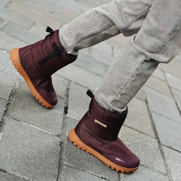 Barefoot snehule Barebarics PolarStride - Copper Brown