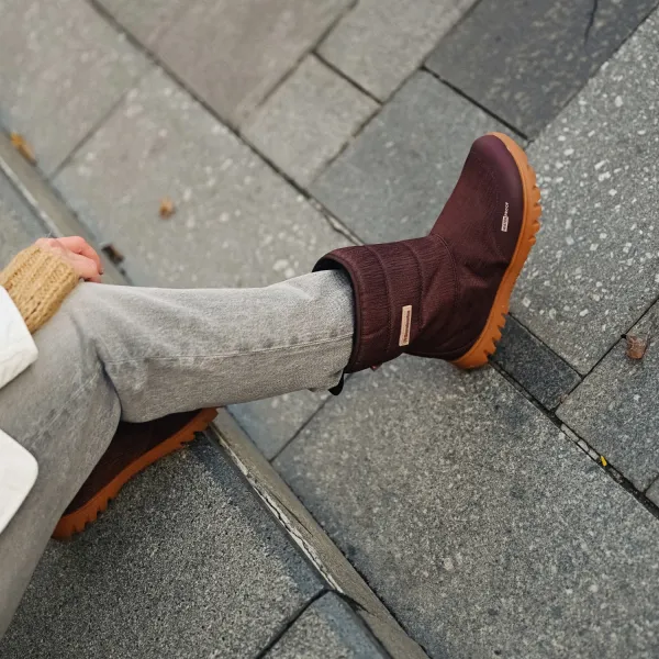Barefoot snehule Barebarics PolarStride - Copper Brown