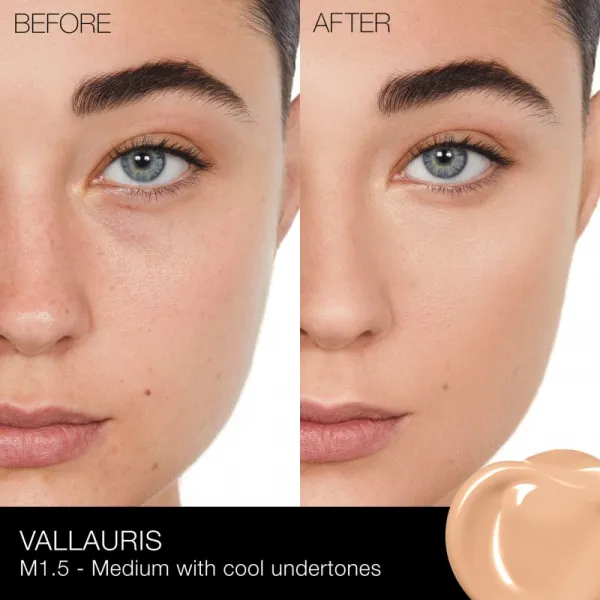 NARS Sheer Glow Foundation hydratačný make-up odtieň VALLAURIS 30 ml