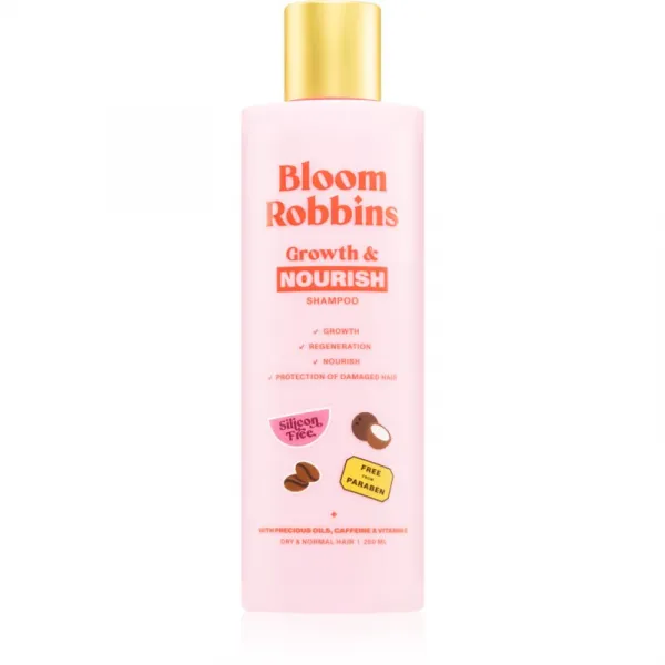 Bloom Robbins Growth & Nourish šampón pre zdravé a krásne vlasy 250 ml