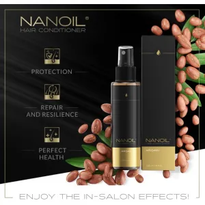 Nanoil Argan bezoplachový vyživujúci kondicionér s arganovým olejom 125 ml