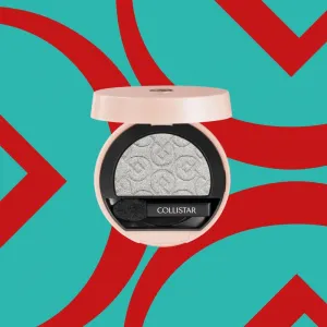 Collistar Impeccabile Compact Eyeshadow intenzívne očné tiene 515 Argento Shimmer 3 g