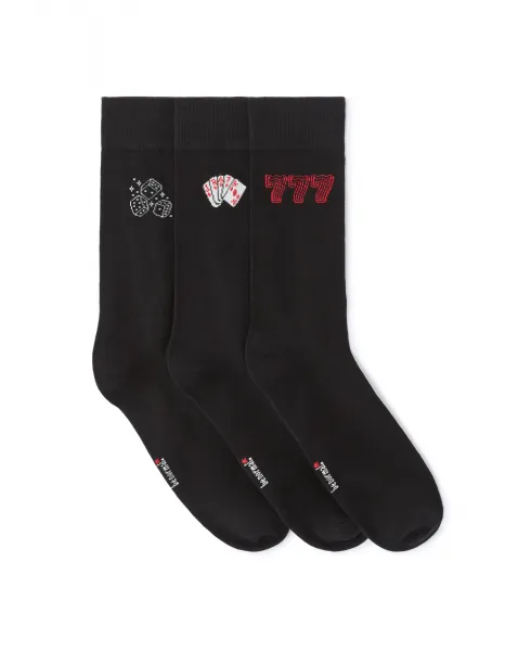 CELIO XMISOPLAY Pánske ponožky v darčekovom balení, čierna, veľkosť