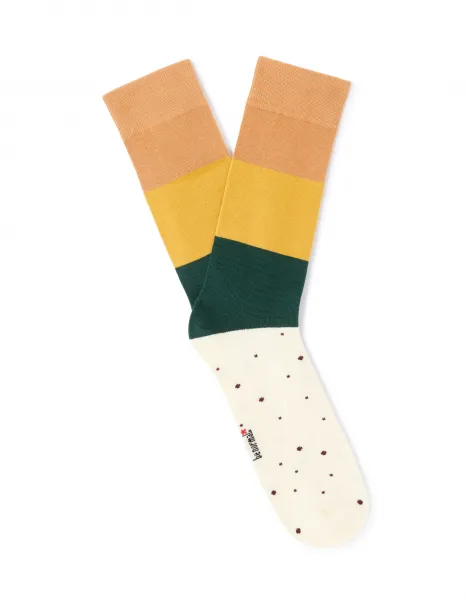 CELIO XMISOTACOS Pánske ponožky v darčekovom balení, béžová, veľkosť