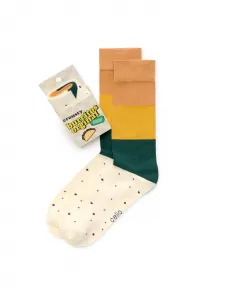 CELIO XMISOTACOS Pánske ponožky v darčekovom balení, béžová, veľkosť