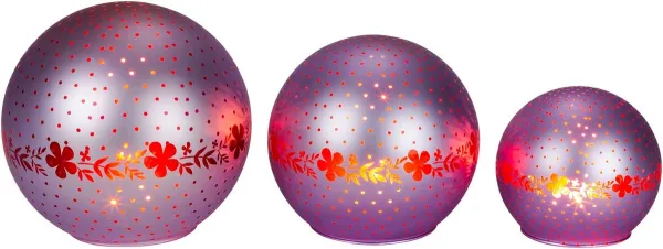 Weltbild LED světelné koule Shine, sada 3 ks