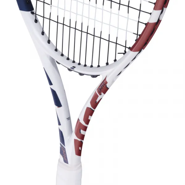 Tenisová raketa pre pokročilých BABOLAT BOOST DRIVE WHITE STRUNG