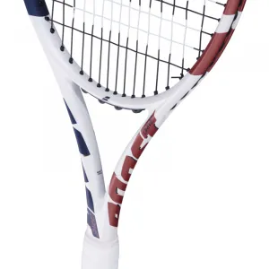 Tenisová raketa pre pokročilých BABOLAT BOOST DRIVE WHITE STRUNG