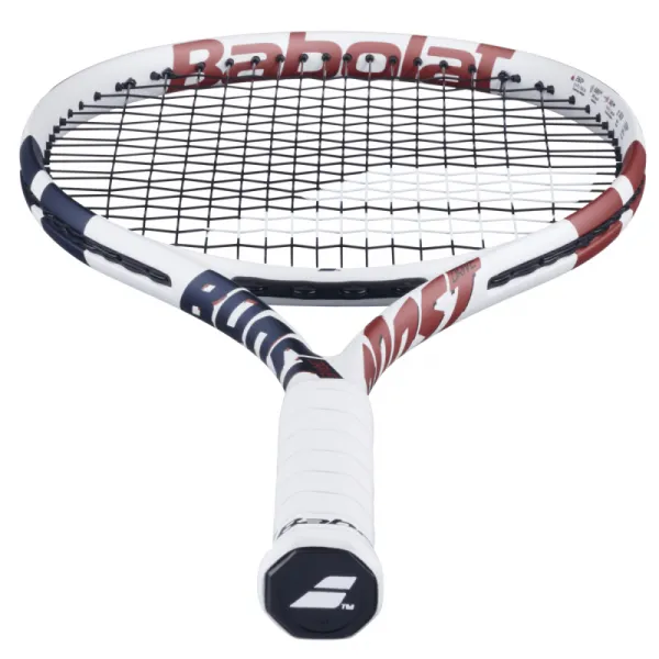 Tenisová raketa pre pokročilých BABOLAT BOOST DRIVE WHITE STRUNG