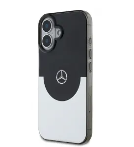 Mercedes TPU kryt s MagSafe pre Apple iPhone 16, Mercedes, Čierny