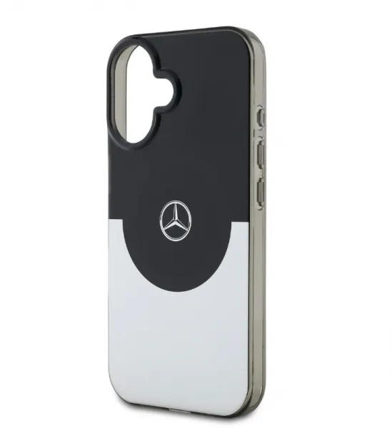 Mercedes TPU kryt s MagSafe pre Apple iPhone 16, Mercedes, Čierny
