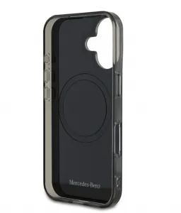 Mercedes TPU kryt s MagSafe pre Apple iPhone 16, Mercedes, Čierny