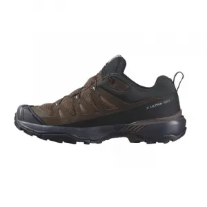 Pánska nízka turistická celokožená obuv SALOMON X Ultra 360 LTR GTX M dark earth delicioso sharkskin