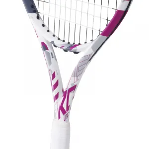 Tenisová raketa pre pokročilých BABOLAT EVO AERO LITE PINK STRUNG CV