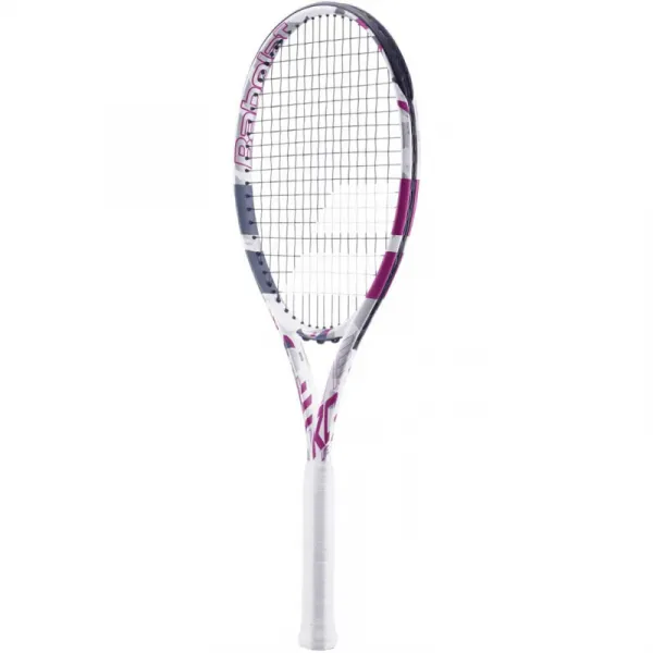 Tenisová raketa pre pokročilých BABOLAT EVO AERO LITE PINK STRUNG
