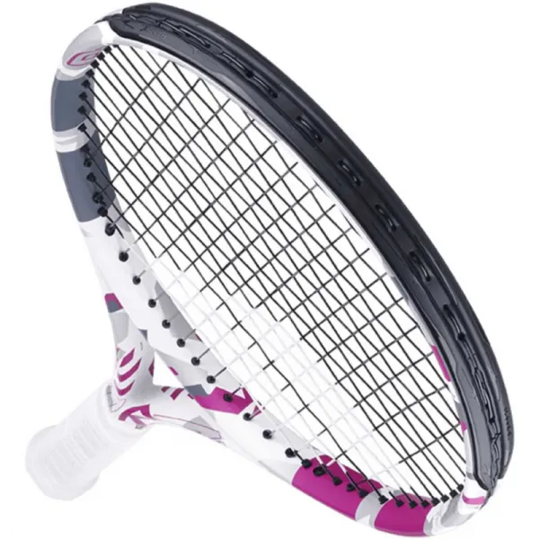 Tenisová raketa pre pokročilých BABOLAT EVO AERO LITE PINK STRUNG