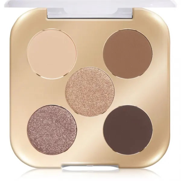 JOKO Eyeshadow Palette paleta očných tieňov 5 farieb odtieň Sparkling Sands 7 g