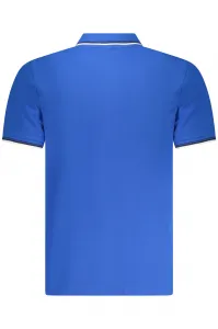 Modrá pánska polokošeľa