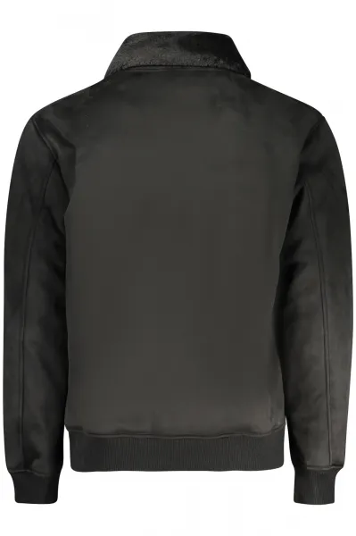 Čierna pánska bomber bunda