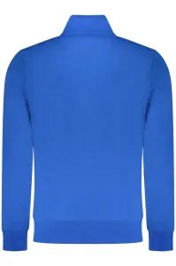 Modrá pánska mikina na zips