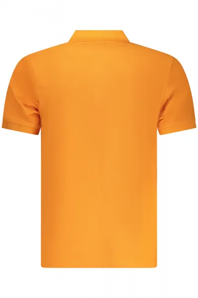 Oranžová pánska polokošeľa