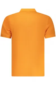 Oranžová pánska polokošeľa