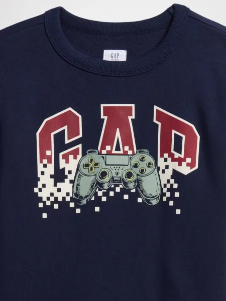 Detská mikina GAP s logom