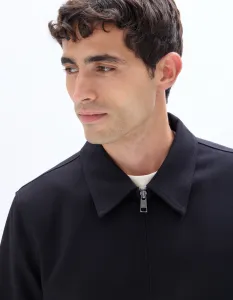 Čierna unisex bunda