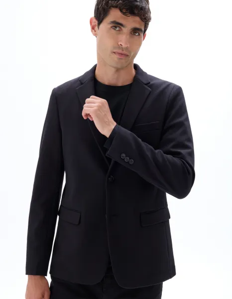 Čierne sako Celio Blazer Mujess