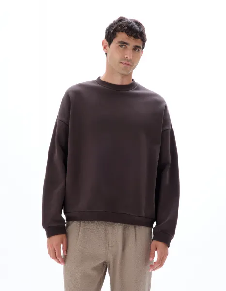 Celio Oversize čierna mikina