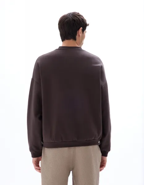 Celio Oversize čierna mikina